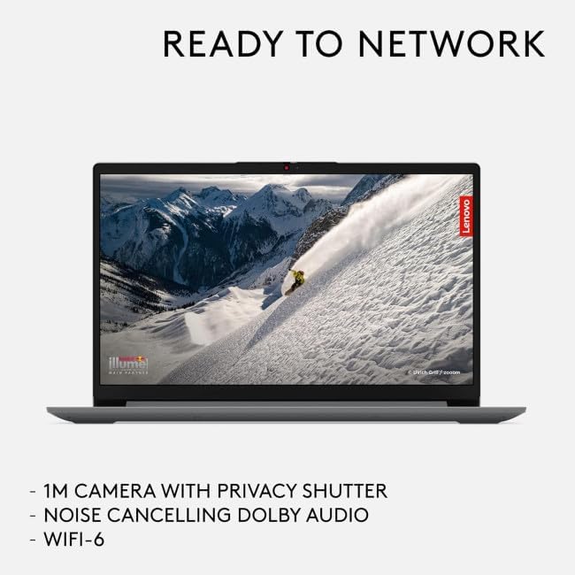 Lenovo IdeaPad Intel Core 3 8GB 256GB SSD Win11 Laptop