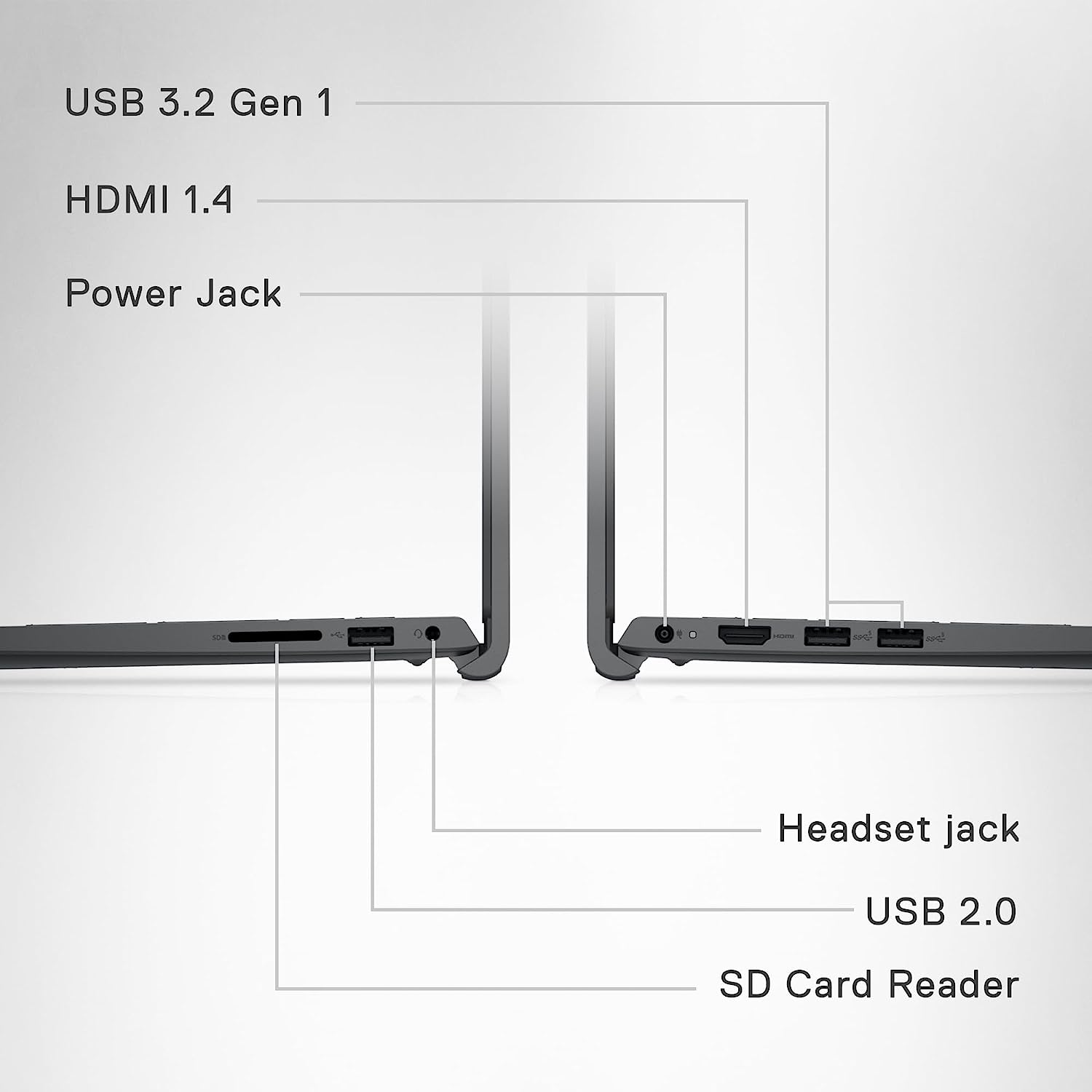 Dell Inspiron 15 - AMD Ryzen 5 8540 16GB 512GB SSD Win11 Laptop