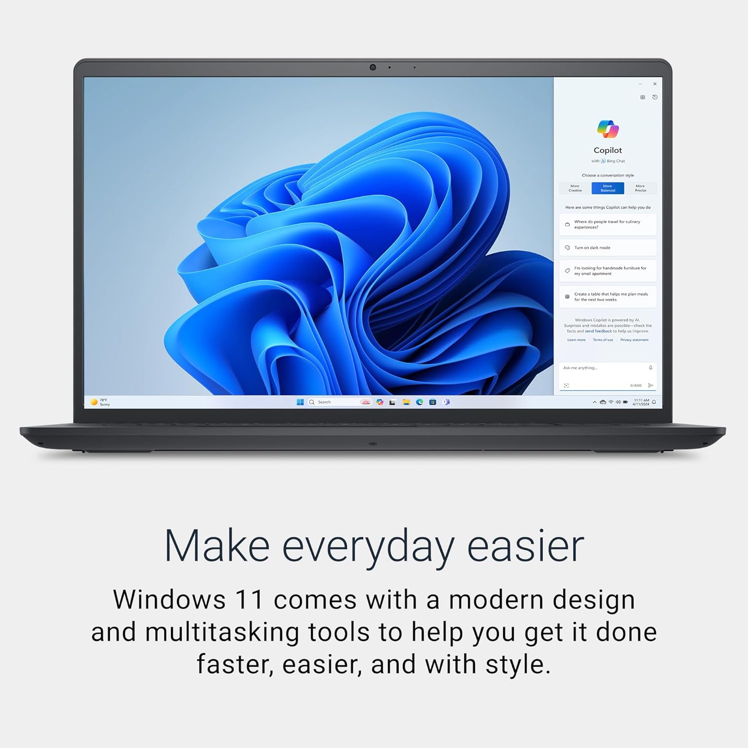 Dell Inspiron 15 - Intel Core i5 16GB 512GB SSD Win11 Laptop