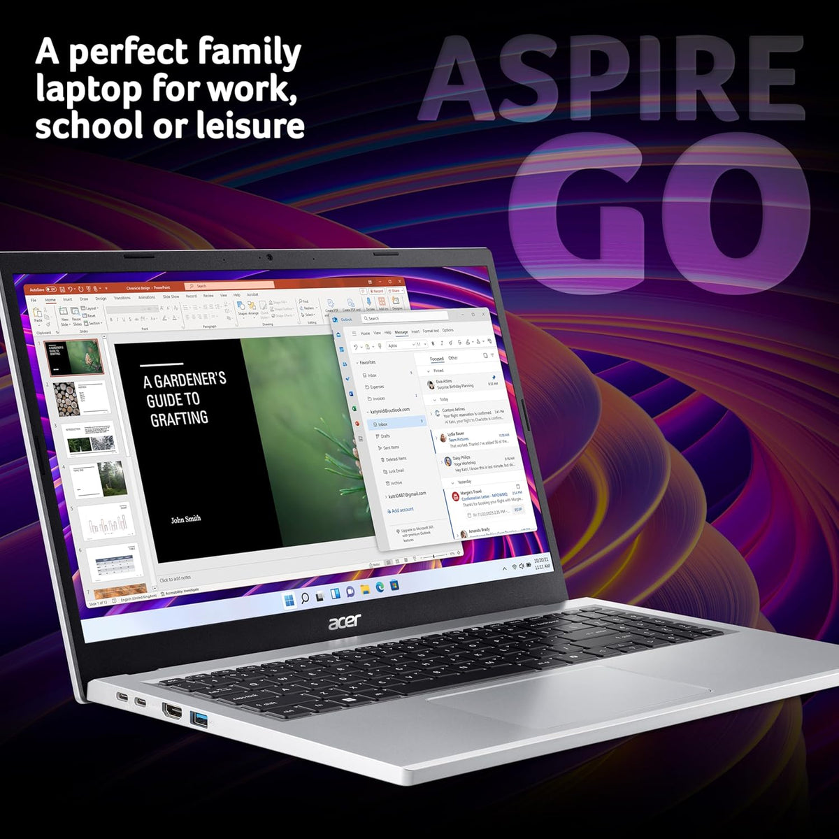 Acer Aspire Go 15 AG15-32P 15.6-inch Full HD Intel N150 8GB RAM 128GB UFS - New