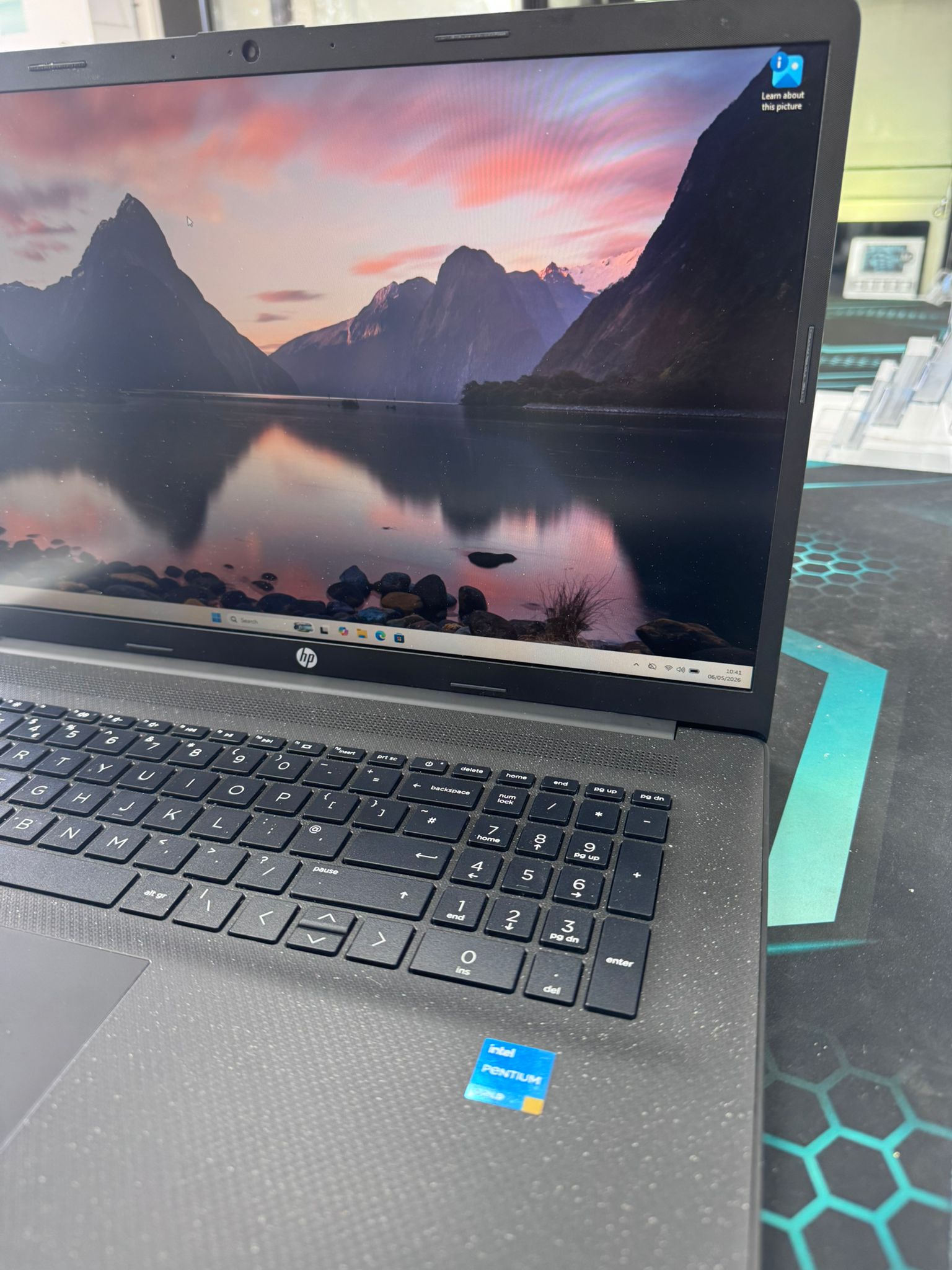 HP 17 Laptop - Intel Core Pen 8GB 128GB 17.3-inch Windows 11