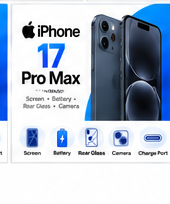 iPhone 17 Pro Max repair services at Laptop Workshop