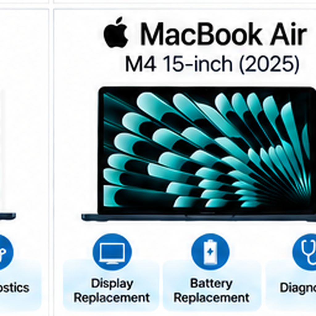 MacBook Air 15-inch M4 A3241 repair service