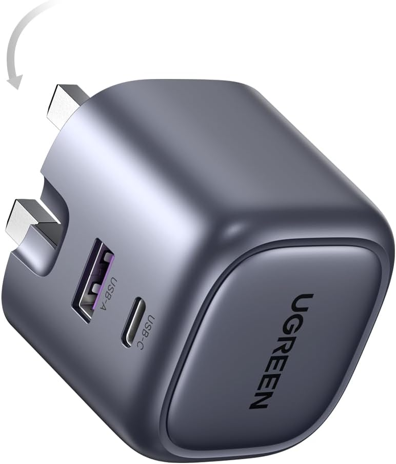 UGREEN Nexode 35W foldable fast charger plug