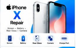 iPhone X repair services at Laptop Workshop