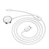 JoyRoom | 2 in 1 Magnetic Apple Watch Charger & Lightning Cable | 3A | S-IW002S | White