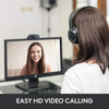 Logitech C270 HD Webcam, HD 720p/30fps, Widescreen HD Video Calling