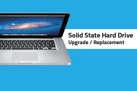 Macbook Pro 15 inch (aluminum) Solid State Drive Upgrade