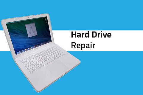 Macbook 13 inch White Hard Drive Replacement