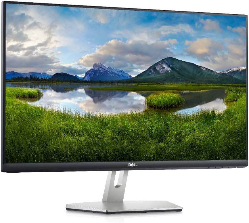 Dell S2725HS 27 Inch Full HD Monitor, IPS, 4ms, Built-in Speakers, 2x HDMI, 3 Year Warranty, Silver