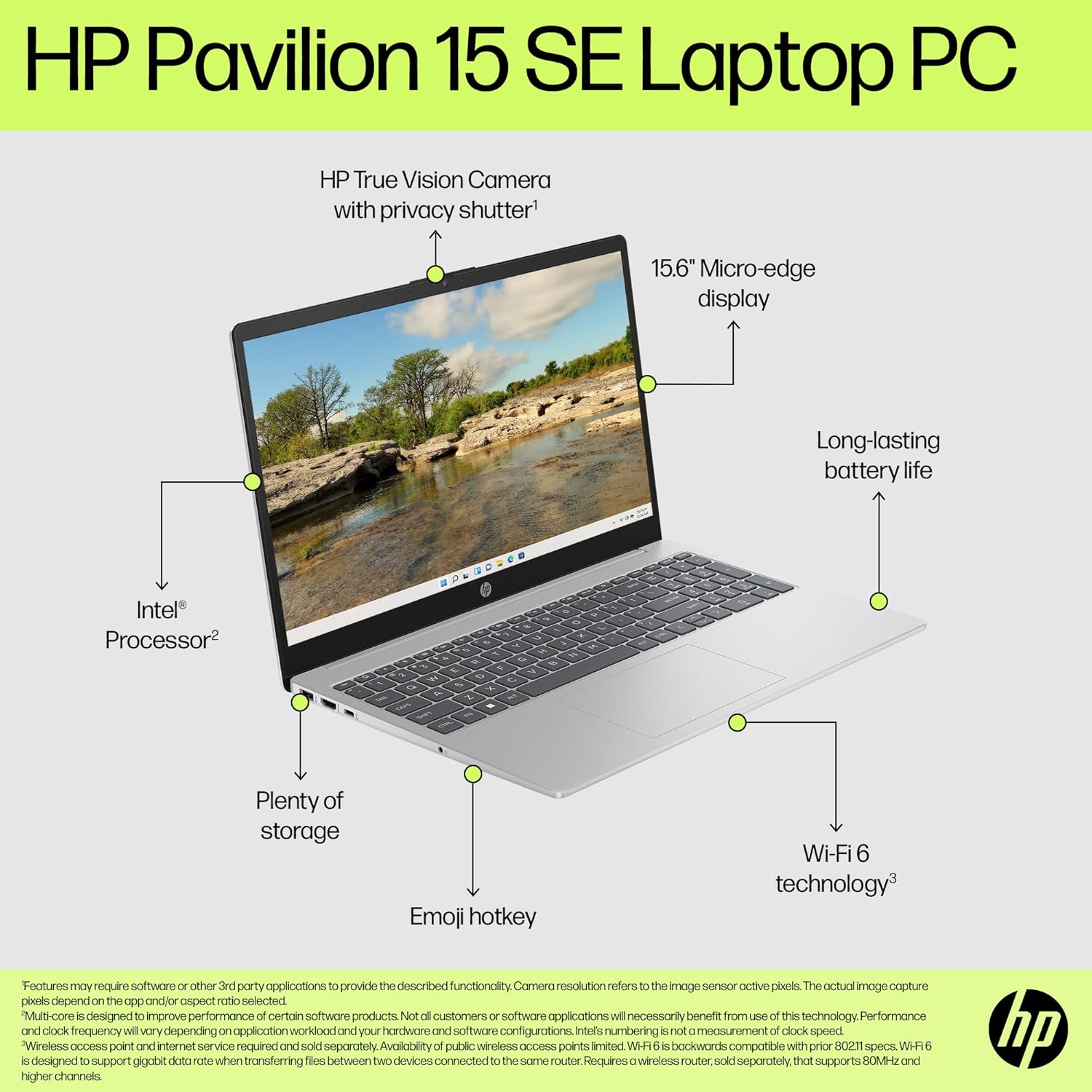 HP 15 Full HD Laptop Intel Core i5 16GB RAM 512GB SSD 15.6-inch Windows 11
