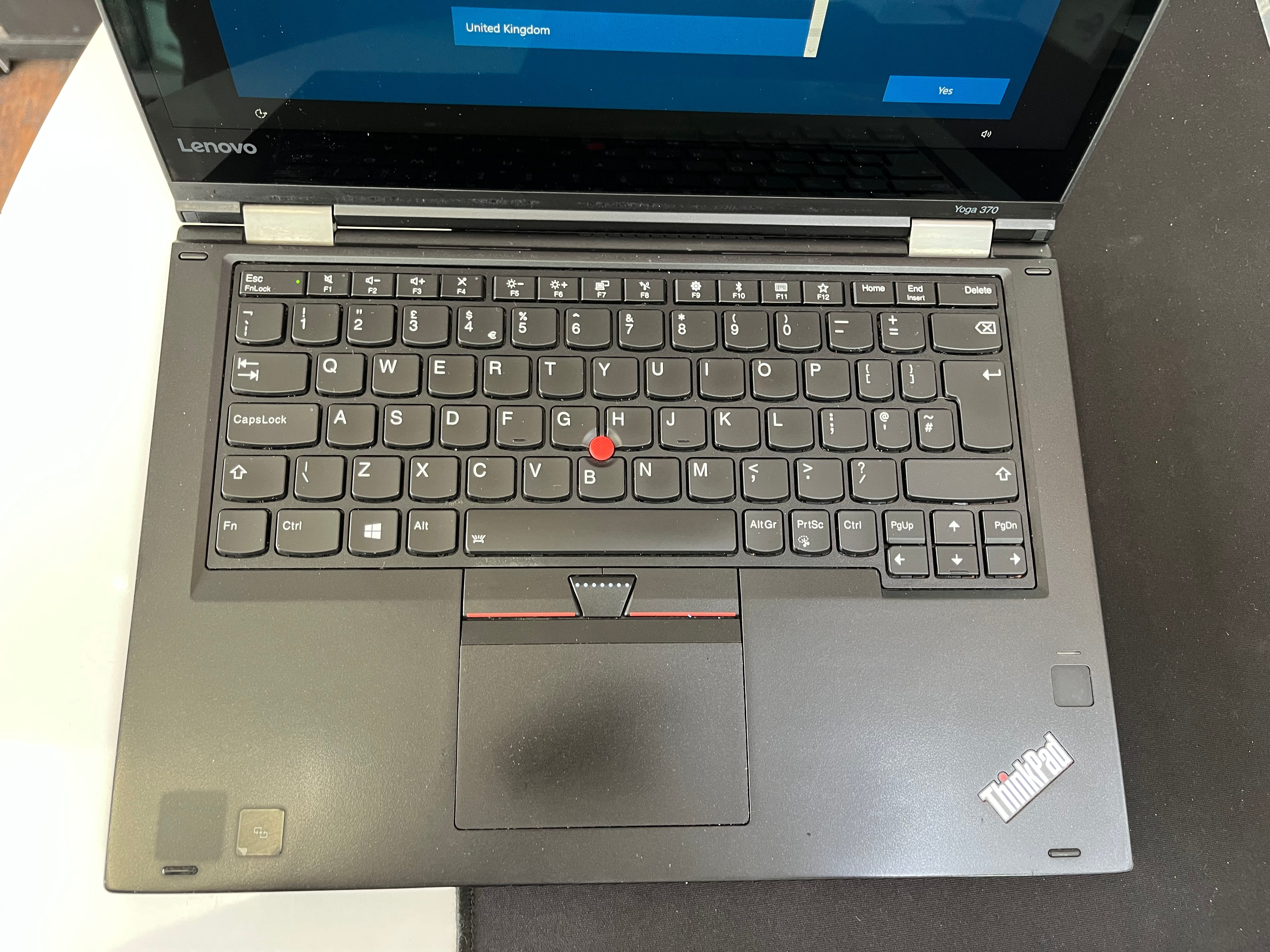 Lenovo ThinkPad Yoga 370 Touchscreen Laptop i5 7th Gen 8GB RAM 256GB S