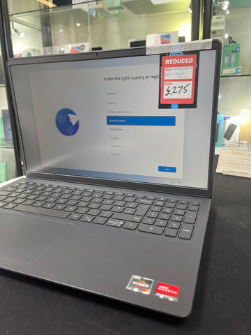 DELL Inspiron 15 Laptop AMD Ryzen 5 8GB 256GB SSD 15.6" Windows 11