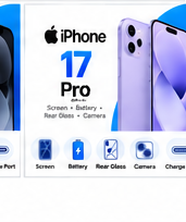 iPhone 17 repair services at Laptop Workshop