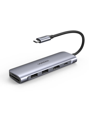 6-in-1 USB C PD Adapter with 4K HDMI