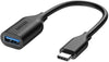 Anker USB-C to USB 3.1 Adapter, Converts USB-C Female into USB-A Female, Uses USB OTG Technology