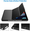 JETech Case for iPad 9/8 / 7 (10.2-Inch, 2021/2020 / 2019 Model, 9th / 8th / 7th Generation), Auto Wake/Sleep, Black
