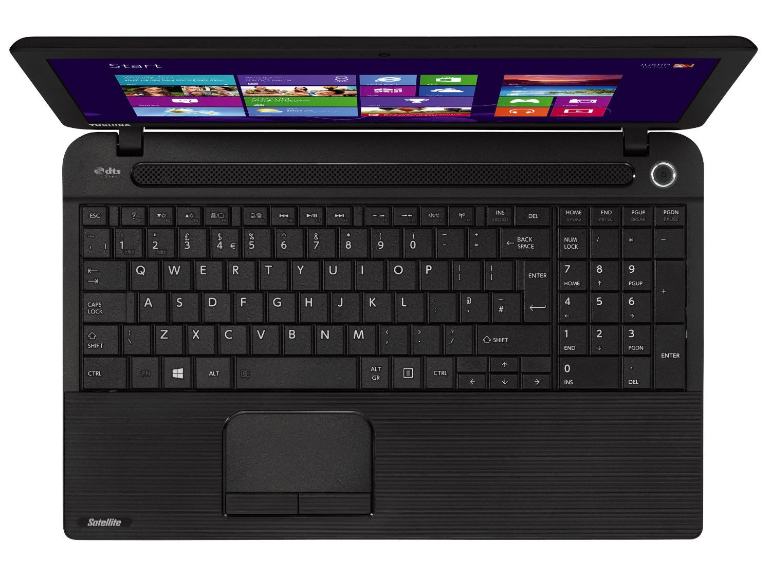 Toshiba Satellite C50D-A-133 15.6-inch Notebook (AMD E1-2100 1.0GHz, 4