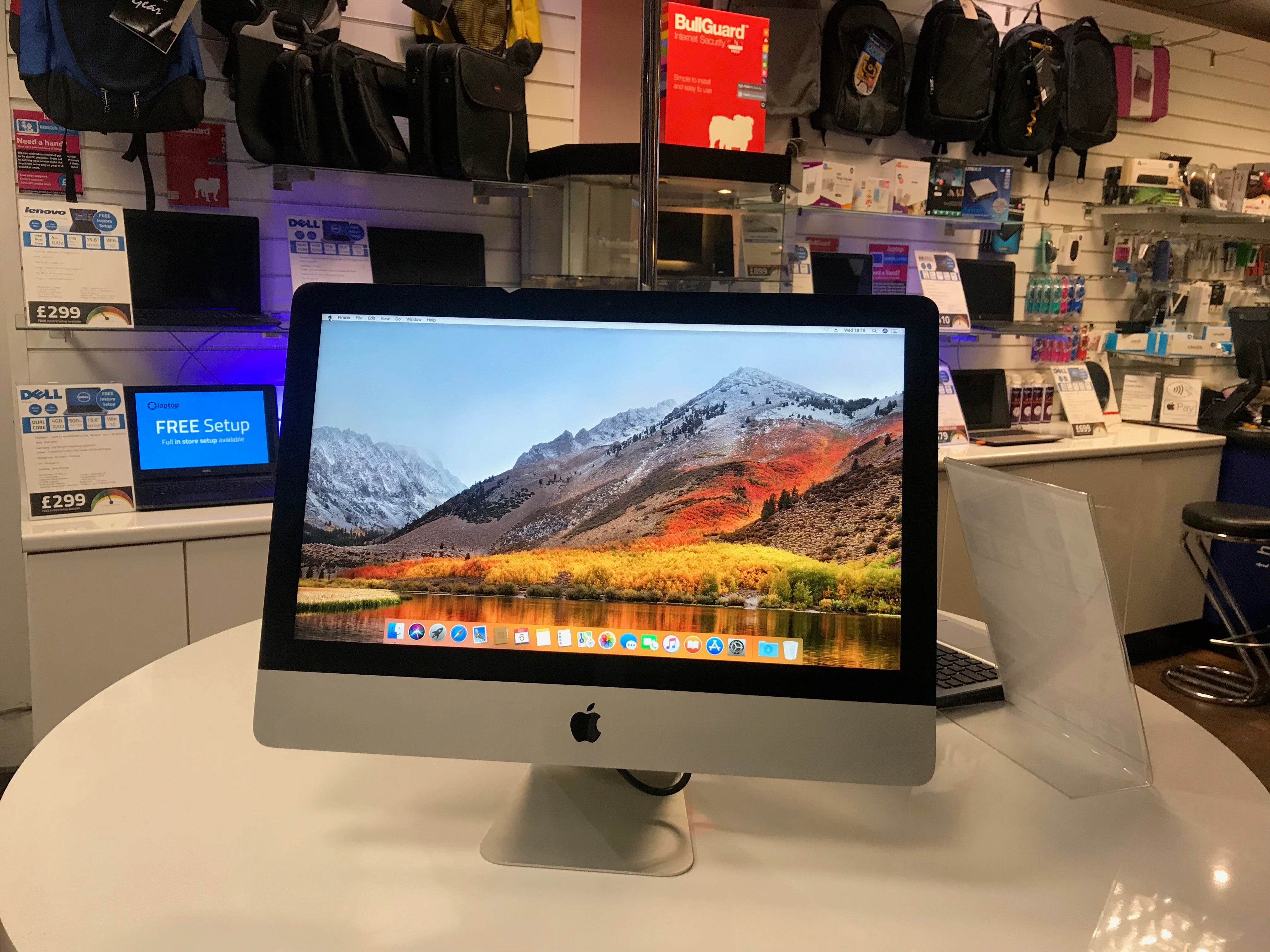 Apple 21.5" iMac, i5 2.3GHz, 8GB, 1TB, New thin model