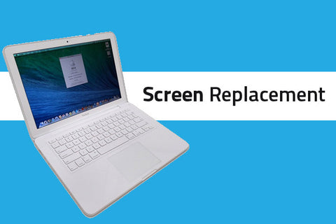 Macbook 13 inch White Screen Replacement
