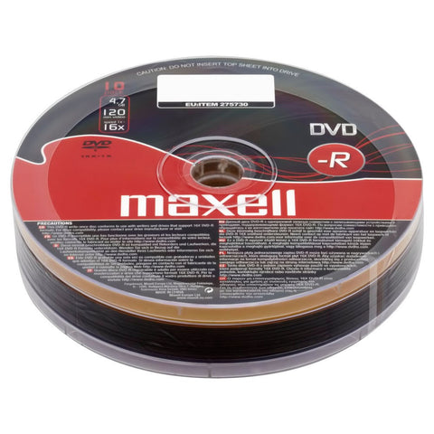 Maxell DVD-R (10 Pack)