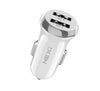 NEXi | Dual USB-A Port Car Charger | 3.1A | White