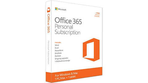 Microsoft Office 365 Personal (1 year)