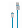 Candywirez® 5' Lightning to USB Sync/Charge Cable, Aqua