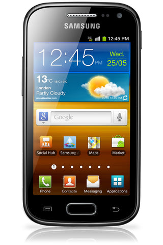 Samsung i8160 Galaxy Ace 2 Glass Replacement - Black